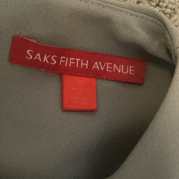 Saks Fifth Avenue long shirt with slits - Picture 2 of 2